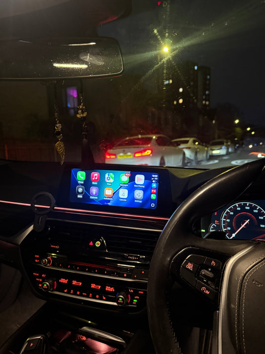 BMW Carplay FULLSCREEN + Video In Motion + Android Screen Mirroring ID5/6